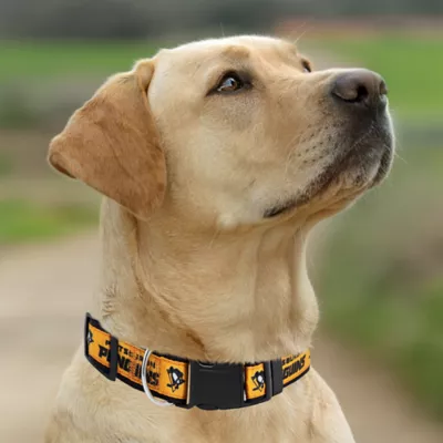 Pets First NHL Pittsburgh Penguins Satin Dog Collar - Image 4