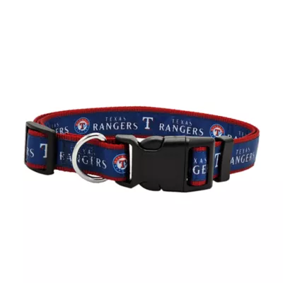 Pets First Texas Rangers Satin Collar - Image 1