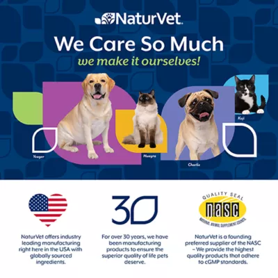 Product NaturVet Quiet Moments Calming Supplement, Salmon and Bacon Flavor, 60 Soft Chews
