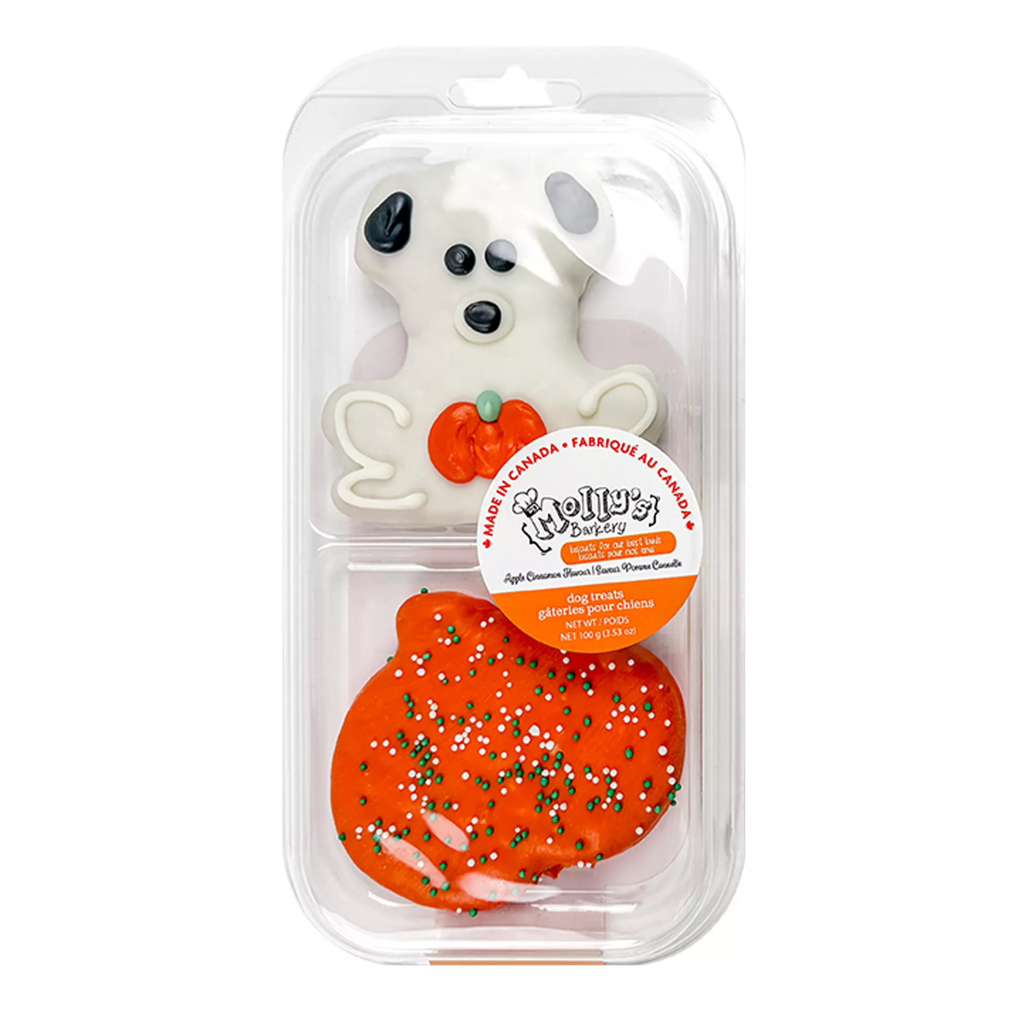 Molly's Barkery Dog Treats PUP PUMPKIN