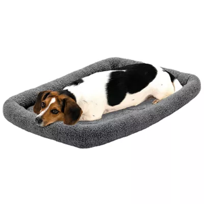 FurHaven Bolster Crate Pet Bed - Image 1