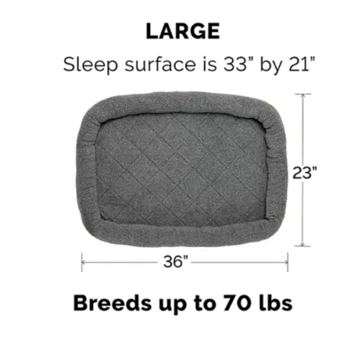 Product Furhaven Crate Bolster Grey