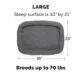 Product Furhaven Crate Bolster Grey