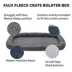 FurHaven Bolster Crate Pet Bed image thumbnail 5