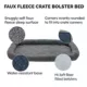 Product Furhaven Crate Bolster Grey