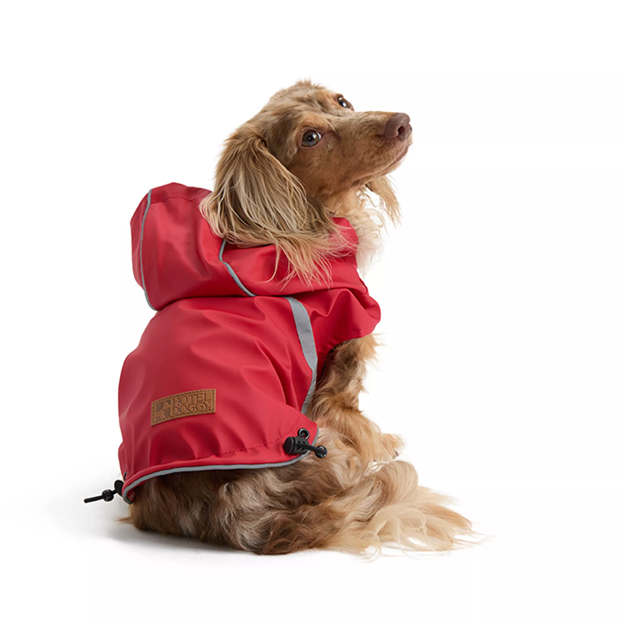 HOTEL DOGGY  Reversible Dog Raincoat