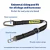 PetSafe Dog Safety Seatbelt Tether, Adjustable Dog Seat Belt for Car, Carabiner Clip & Tether, Black image thumbnail 4