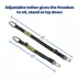 PetSafe Dog Safety Seatbelt Tether, Adjustable Dog Seat Belt for Car, Carabiner Clip & Tether, Black image thumbnail 6