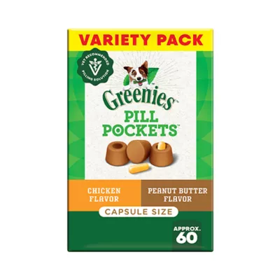 Product Greenies Pill Pockets Multi-Pack Chicken and Peanut Butter Flavor 15.8 OZ