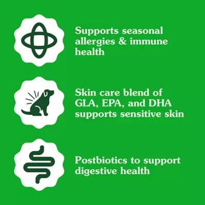 Greenies Dog Allergy & Immune Support Sensitive Care Supplement, Peanut Butter Flavor, 40-80 Count - Image 4