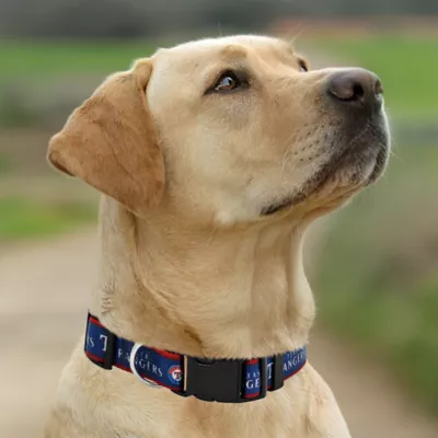 Pets First Texas Rangers Satin Collar - Image 4