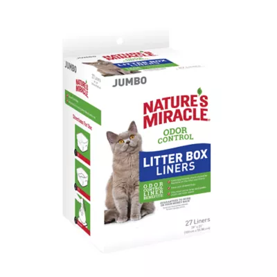 Nature's Miracle Odor Control Jumbo Litter Box Liners For Cats, Fits Most XL & Jumbo Litter Boxes - Image 1