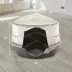 Nature's Miracle Hooded Corner Cat Litter Box With Odor Control Charcoal Filter & Nonstick-Surface image thumbnail 3
