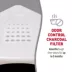 Nature's Miracle Hooded Corner Cat Litter Box With Odor Control Charcoal Filter & Nonstick-Surface image thumbnail 8
