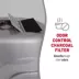 Nature's Miracle Hooded Flip Top Cat Litter Box With Built-In Odor Control Charcoal Filter image thumbnail 6