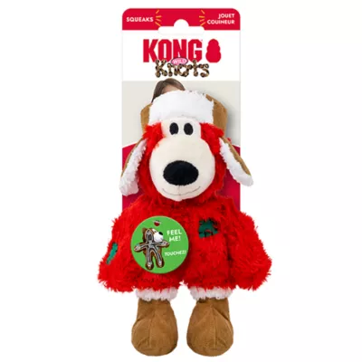 Product KONG® Holiday Wild Knots Bear Dog Toy