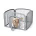 Top Paw® Plastic 4 Panel Playpen - Small Dog and Puppy Playpen, X-Small and Small Dogs image thumbnail 1