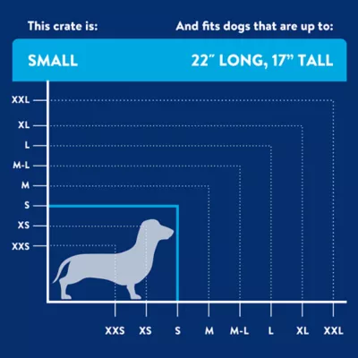 Top Paw® 24" Small Folding Crate - Leak Proof Tray, Collapsible, Pink & Blue - Image 4