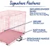 Top Paw® 24" Folding Crate image thumbnail 5
