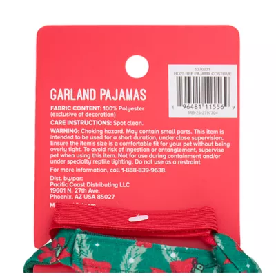 Product Merry & Bright® Reptile Garland Pajamas