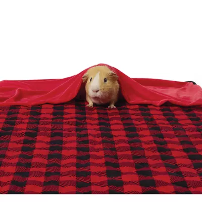 Product Merry & Bright® Holiday Fleece Small Pet Liner