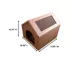 PetPro Cozy Cardboard Cat House image thumbnail 2