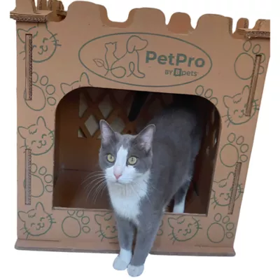 Product PetPro Premium Cardboard Cat Castle House