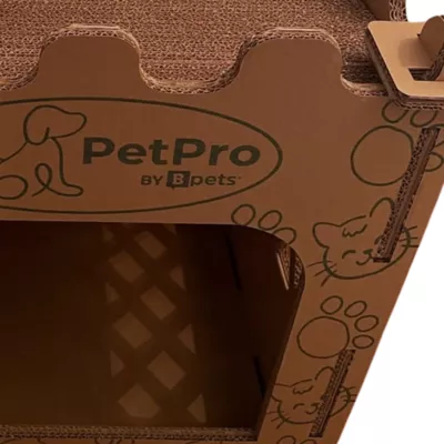 Product PetPro Premium Cardboard Cat Castle House