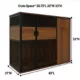 Product Lucky Kennels Stylish Wooden Dog Crate