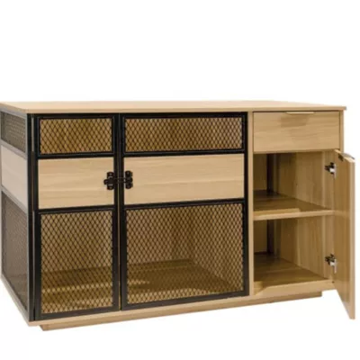 Product Lucky Kennels Stylish Wooden Dog Crate