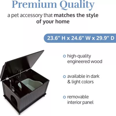 Product PetPro Designer Catbox Cat Litter Box