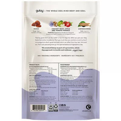 Product Crumps' Naturals- Gutsy Calm Bites - Lamb Flavour