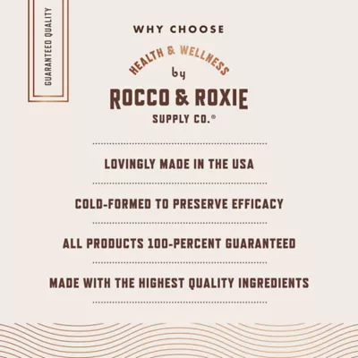 Product Rocco & Roxie Calming Supplement for Dogs, 60 Count Soft Chews