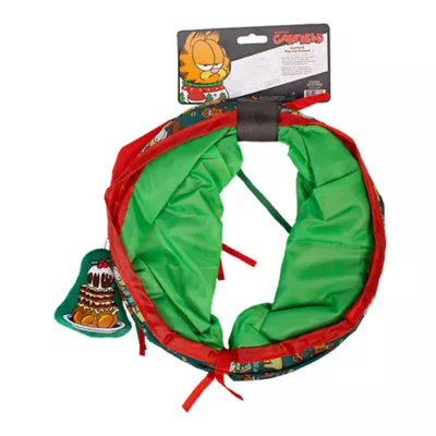 Product Garfield Holiday Cat Tunnel Toy