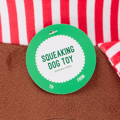 Product Merry & Bright® Holiday XL Plush Dog Toy