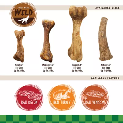 Product Nylabone Healthy Edible Wild Antler - Venison 2.8 oz