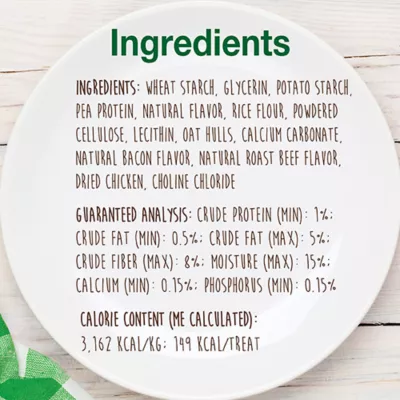 Product Nylabone Healthy Edible's All Life Stages Small Bone - Bacon 1.6 oz