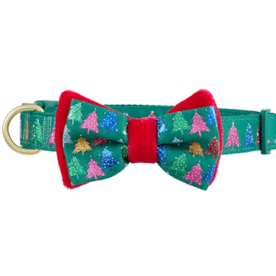 Product Merry & Bright® Trees Holiday Dog Collar