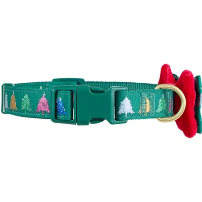 Product Merry & Bright® Trees Holiday Dog Collar