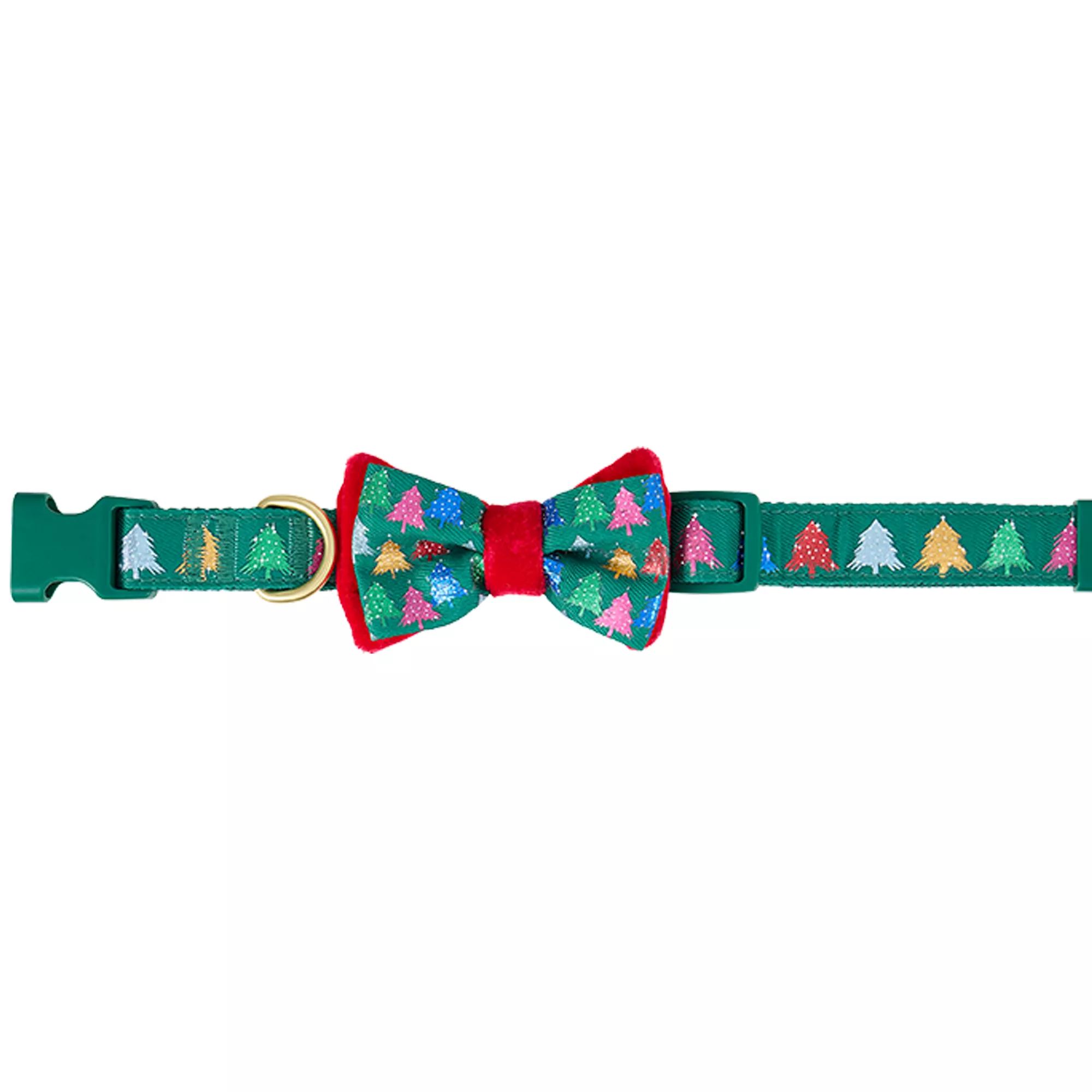 Merry & Bright® Trees Holiday Dog Collar