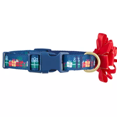 Product Merry & Bright® Presents Holiday Dog Collar