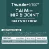 ThunderBites Calm + Hip & Joint Daily Soft Chews for Dogs, 90 Count image thumbnail 5