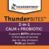 ThunderBites Calm + Probiotic Daily Soft Chews for Dogs, 90 Count image thumbnail 5