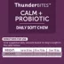 ThunderBites Calm + Probiotic Daily Soft Chews for Dogs, 90 Count image thumbnail 7