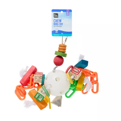 Product All Living Things® Plastic Ball and Chains Chew Bird Toy