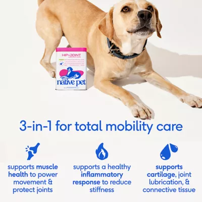 Product Native Pet Hip & Joint Advanced Care for Dogs, 6.3 OZ
