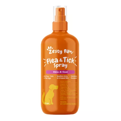 Product Zesty Paws Flea & Tick Spray, 16 fl oz Bottle