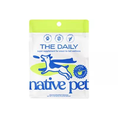 Native Pet The Daily Supplement Powder for Dogs, Multivitamin, 1.7 oz, 7 oz, 14 oz, 21 oz, 28 oz - Image 1