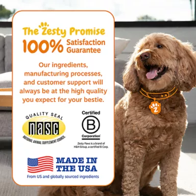 Product Zesty Paws Probiotic Powder, Pumpkin, 30 Count