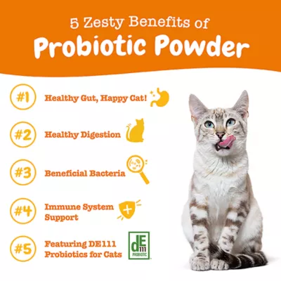 Product Zesty Paws Cat Probiotic Powder, Pumpkin, 30 Count